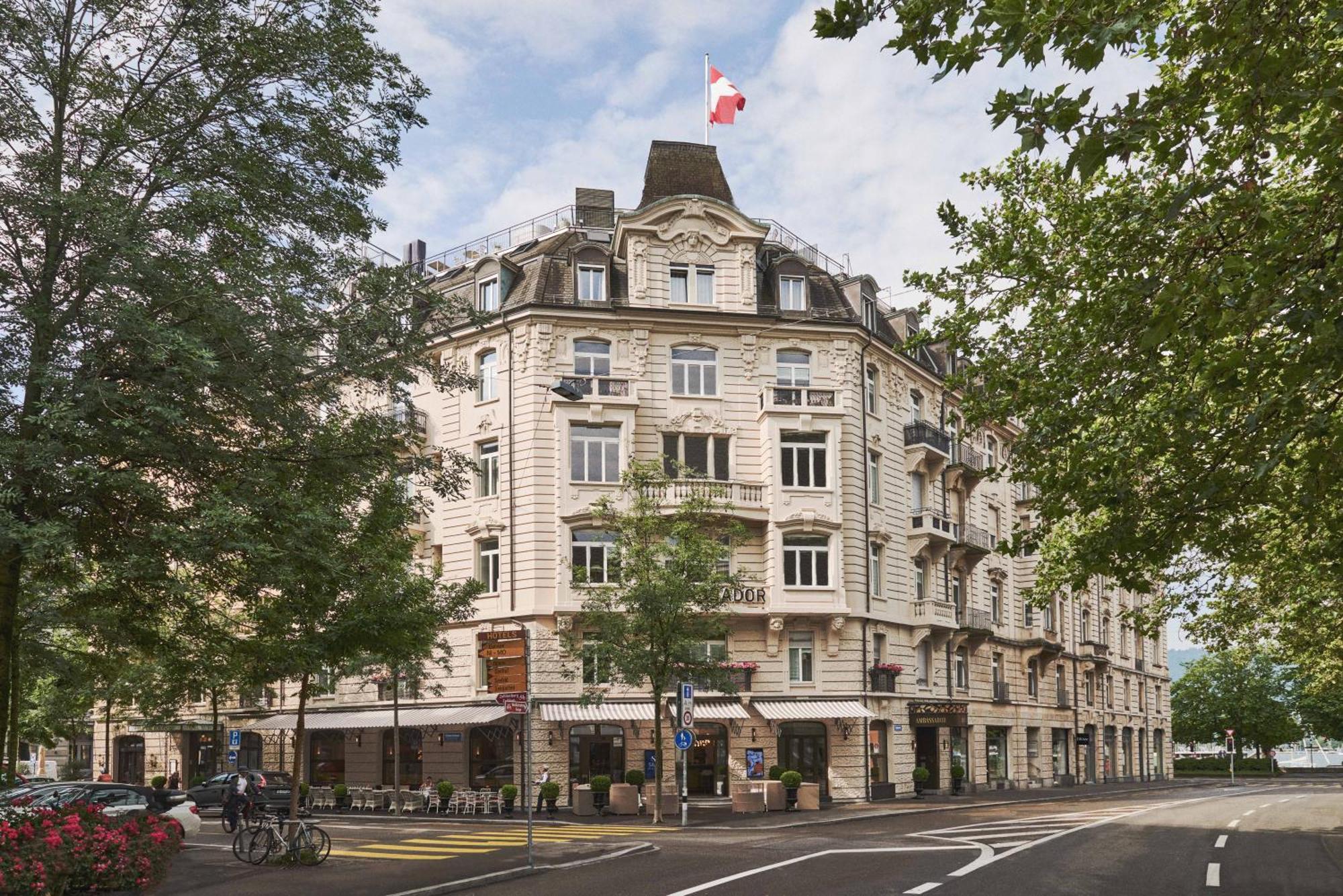 Small Luxury Hotel Ambassador Zürich Exteriör bild
